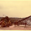 1972 Výstavba kamenolomu